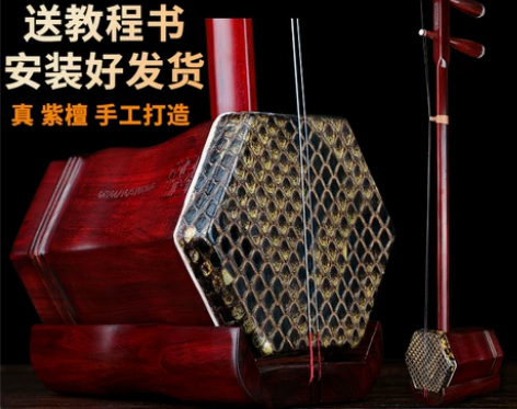 正音堂二胡乐器厂家直销中老年成人儿童考级专...