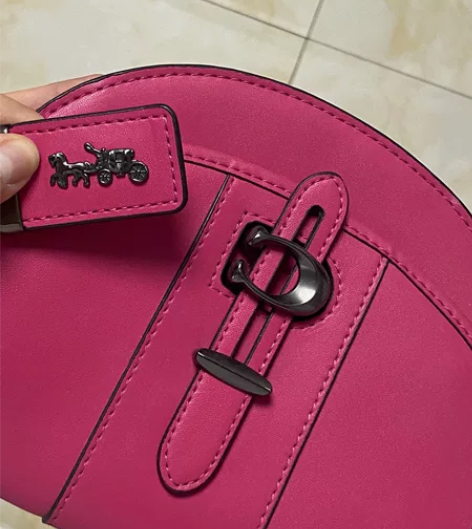 蔻驰新款女士斜挎包包 代购购入 真假我也不...