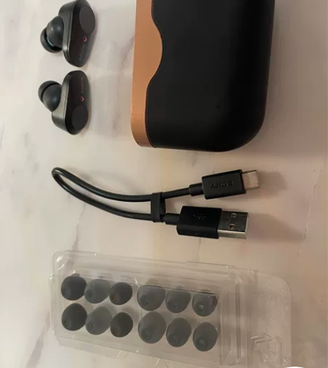 索尼wf1000xm3无线蓝牙耳机，又称降...