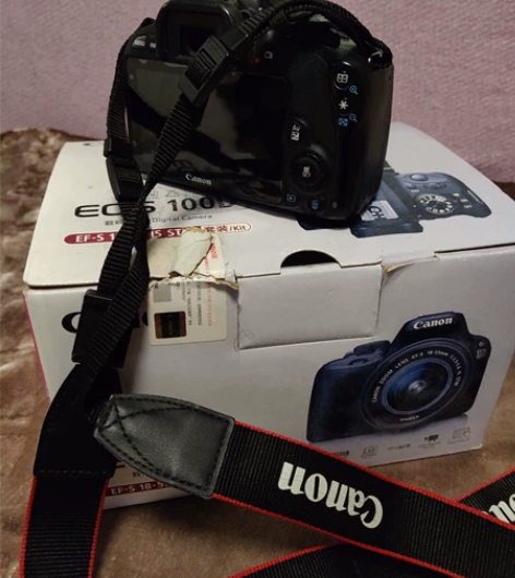 佳能100D单反相机 照相馆停业闲置出 九...