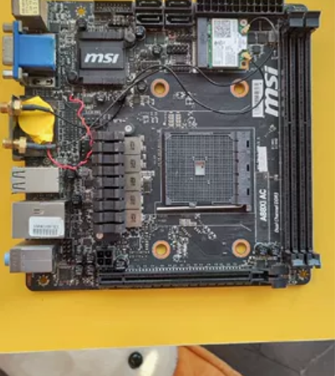 微星a88xi ac！ itx主板 有维修...