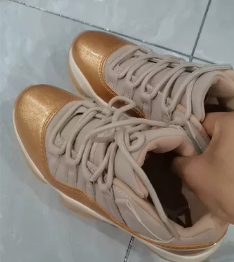 乔丹aj就试过一次，朋友送的，码数小了，3...