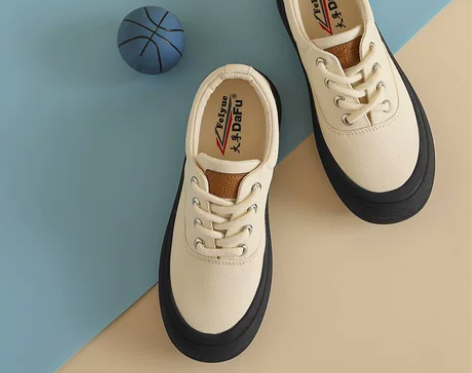 飞跃2022春季新品馒头鞋学生大头包子鞋增...