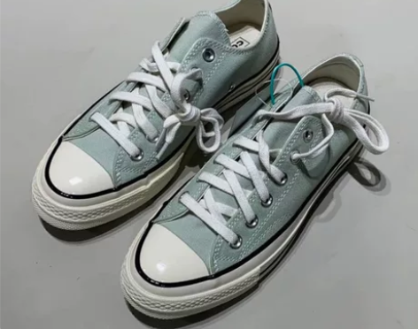 35 码 匡威帆布鞋1970s果绿色 感兴...