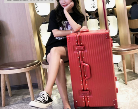 24寸行李箱ins网红女 旅行箱男超大容量...