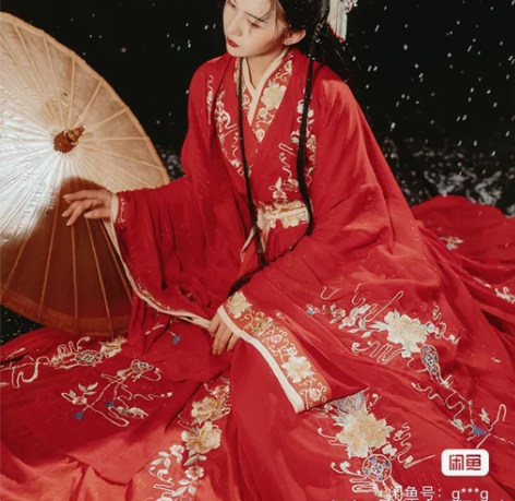 【月卿】梨花渡 国色芳华原创传统中国风汉服...