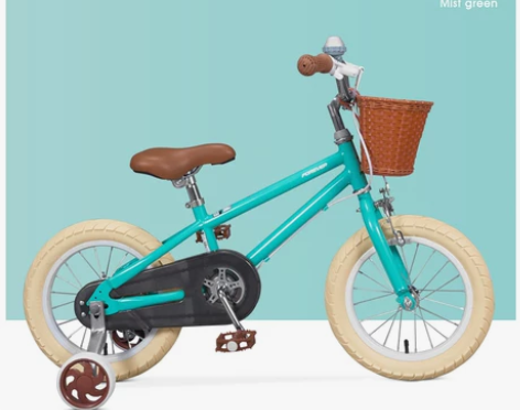 上海永久儿童自行车16寸男女小孩脚踏公主款...