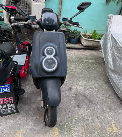 新款电动摩托车60V72V双人踏板成人外卖...