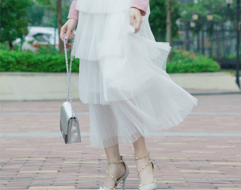 「闲置」一纱自制百搭优雅气质四层网纱裙蓬蓬...