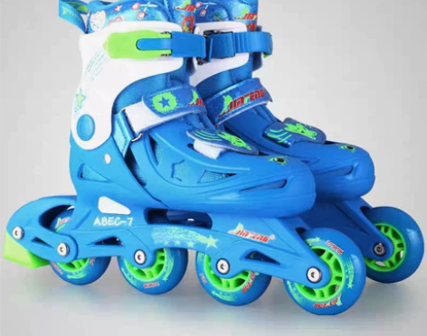 金峰168S可调儿童旱冰鞋专业轮滑鞋滑冰鞋...