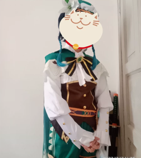 出温迪cos服加假发 已预定 已刀出了，不...