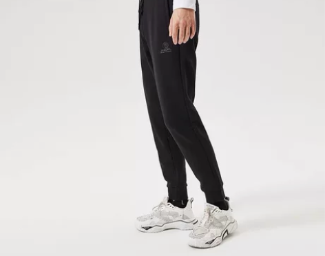 黑鲸松紧裤腰休闲裤男冬季热卖加厚束脚裤裤子...