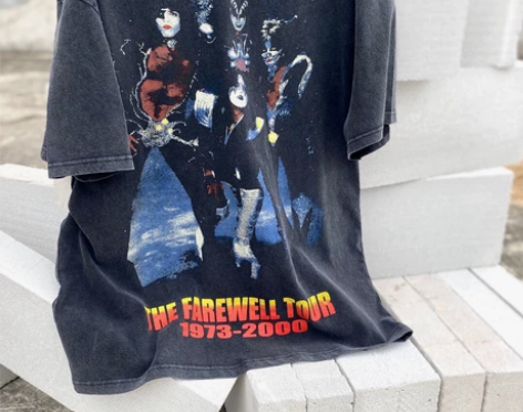 超大面积白墨直喷印花 重磅洗水做旧质感 K...