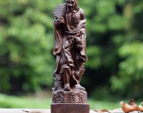 越南沉香木木雕活佛济公摆件 家居饰品招财风...