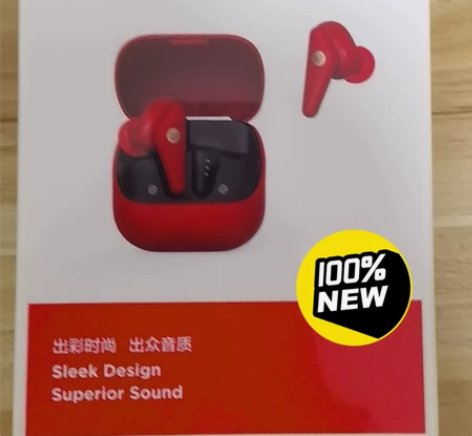 小鸟耳机 air color红色 全新未拆...