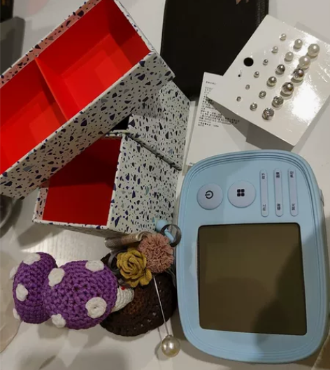 打包价,一堆小物件(宜家收纳盒+HM全新耳...