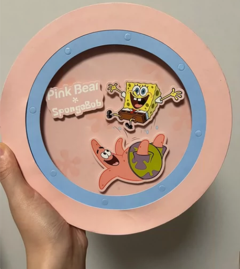 全新pink bear海绵宝宝彩妆套盒 包...