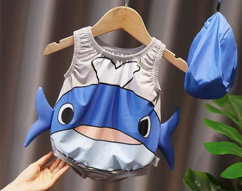 COLLOMIN/正品 儿童泳衣男女童可爱...