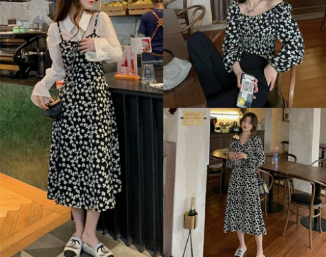 ?【胡楚靓 精灵谷】吊带连衣裙女2021春...