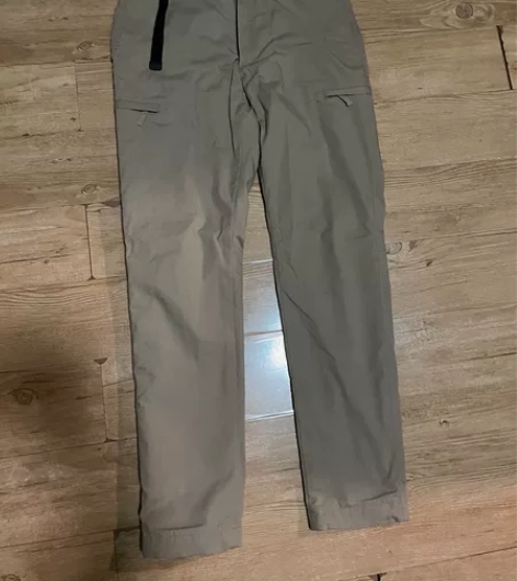 优衣库男装防风保暖工装裤冬季加绒收脚长裤4...