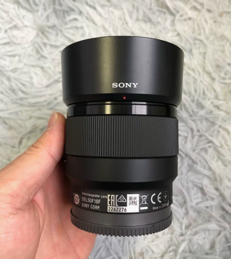 索尼50-1.8全画幅镜头 成色98新，镜...