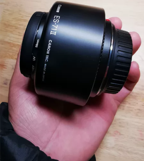 出售自用佳能EF50mm 1：1.4镜头一...