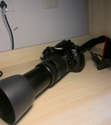 佳能60d 配佳能镜头50-250mm 无...