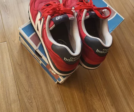 new balance 新百伦 布鞋 红色...