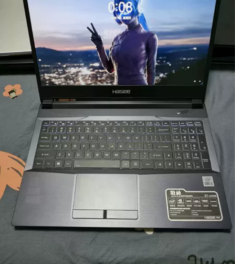 144hz 神舟战神z7游戏本 i5十代g...