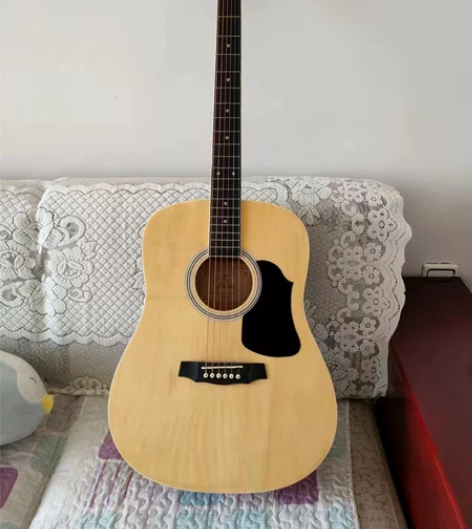 红棉吉他41寸99新 适合新手初学者买来...