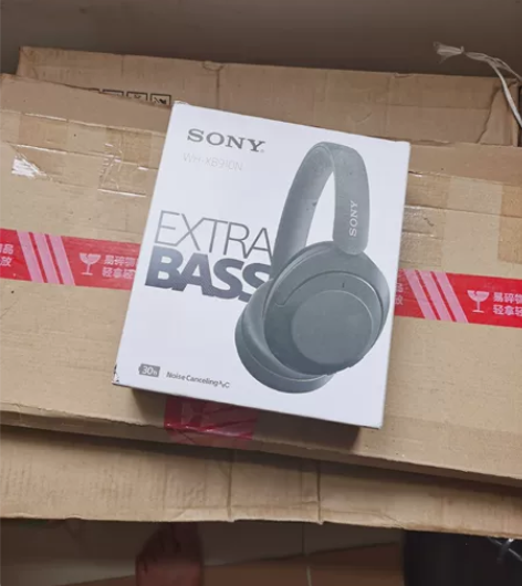 索尼WH-XB910N 降噪耳机 无线重低...