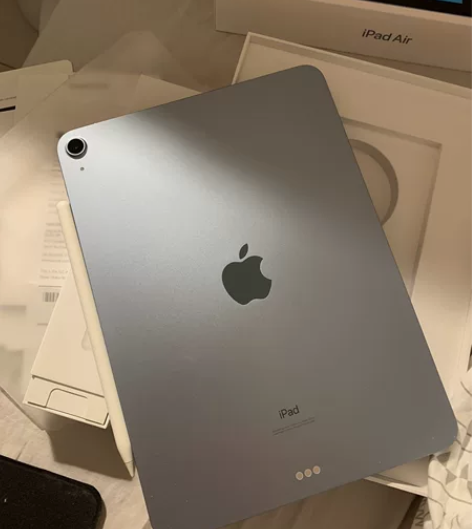 ipad Air4 深空蓝64GB送苹果二...