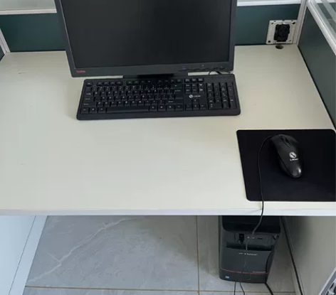 台式办公电脑 联想品牌 9成新，4G内存，...