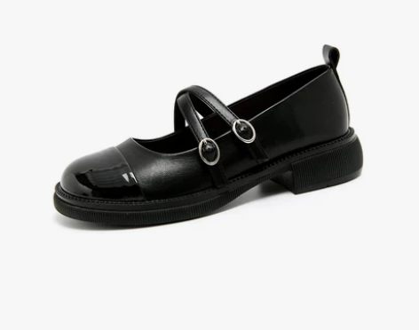 西遇玛丽珍鞋女夏2022年秋季新款复古日系...