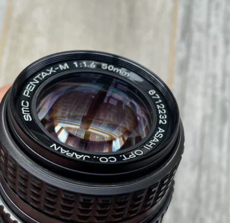 宾得 M 50 1.4 PK ,全金属手动...