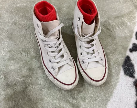 Converse 经典款【白色】 实体店买...