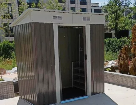 户外储物房摩托车自行车放置房 可拆卸组装移...