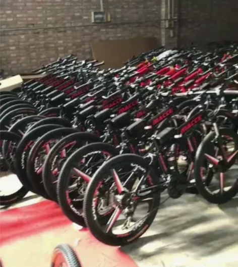 跨境批发折叠自行车26寸变速减震单车bic...