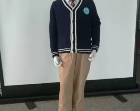 【无锡市连元街小学】秋季校服,藏青开衫,尺...