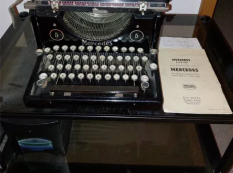 1928年德国Mercedes打字机 品牌...