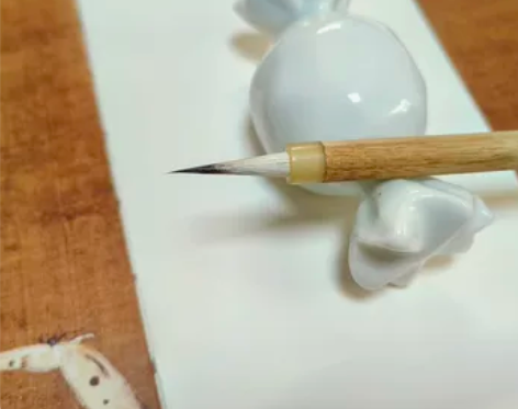 吴钩紫毫瘦金体工笔画现代水彩笔