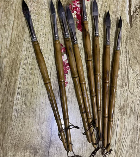 获多福猫舌水彩笔松鼠毛颜料笔水彩刷水彩专用...