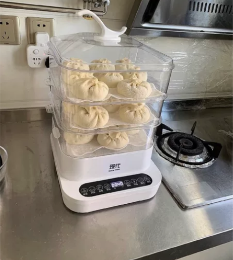 全新低价处理  现代多功能电蒸锅家用三层大...