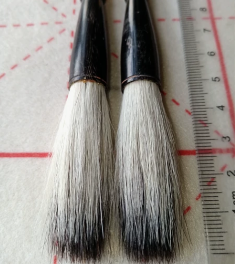 八十年代“七紫三羊”老毛笔——小枝梅 这种...