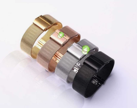 SEIKO精工手表带钢带米兰编织网带5号水...