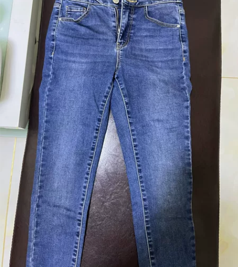 VERO MODA高腰牛仔裤，Xs码 感兴...