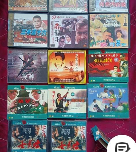 日本影片VCD，每张双碟装，每张6元，10...