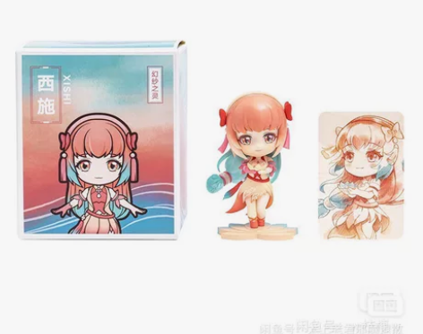 【五五节限定】王者荣耀西施异色Q版手办，全...