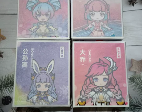 王者荣耀五五限定手办 异色大乔手办，异色公...