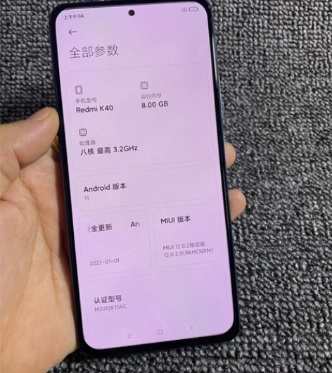 红米k40 8+256g Redmi...